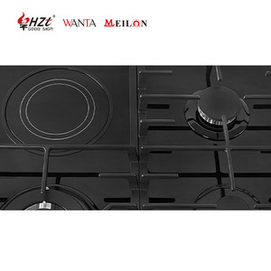 <span class=keywords><strong>Estufa</strong></span> Combinada de Gas y Eléctrica de 4 Quemadores con Panel de Vidrio al <span class=keywords><strong>Mejor</strong></span> Precio para Cocinar en Casa - Product Image 4