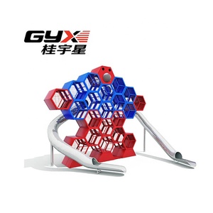 Mới Tự Nhiên Kết Hợp Trượt Đồ Chơi Cho Trẻ Em Sân Chơi Ngoài Trời Thiết Bị Nhựa Nhà Cung Cấp Cho Vườn Khu Dân Cư Những dịp Công Cộng - Product Image 2