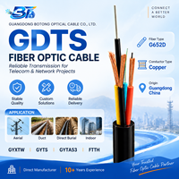 Pabrik BoTong Langsung, Kabel Serat Optik GDTS G652D yang Andal untuk Proyek Jaringan Telekomunikasi, Pemasok Produsen