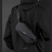 Sac bandoulière personnalisé avec logo, design simple, pour hommes et femmes, décontracté, sport, vintage, été, imperméable, en polyester, tendance
