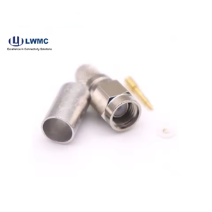 50ohm SMA mâle/femelle à sertir droit LMR240/RG8 câble MiNi, connecteur en laiton rf LMR240/RG8 MiNiCable - Product Image 4