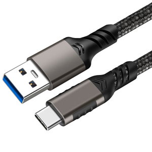 สายเคเบิล USB3.2 10Gbps แบบใหม่ สาย USB Type A เป็น USB C 3.1 3.2 Gen2 สำหรับถ่ายโอนข้อมูล สายชาร์จเร็ว USB C 3A 60W - Product Image 1