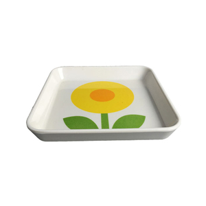 2021 Thiết Kế Mới Giá Bán Hot Bán Vuông Nhựa Melamine Khay Thực Phẩm Bán Buôn - Product Image 1