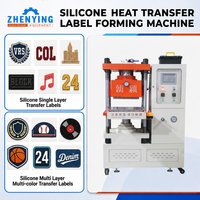 Máquina de Fabricación de Etiquetas de Silicona Suave Integrada para Producción de Etiquetas de Transferencia Térmica, Vulcanización a Alta Temperatura