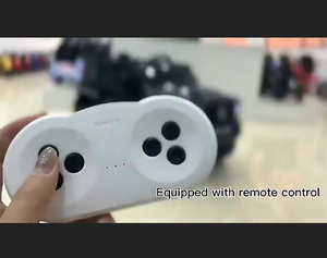 Commercio all'ingrosso 12V motore telecomando auto elettrica stile 2 posti per i bambini 6-8 anni ruota di plastica per i ragazzi e le ragazze - Product Image 5