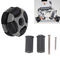 Roue omnidirectionnelle 48 mm 14108 pour Lego Nxt et moteur servo