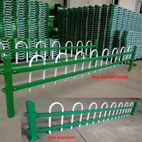 Clôture de ceinture verte durable et sûre pour les espaces extérieurs pour l'utilisation de ranch Nouvelles zones rurales et clôture de fosse d'arbre