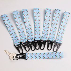 BSBH Custom <b>Polyester</b> <b>Lanyard</b> with Hook and Bamboo Bead Adjuster for Eco-Friendly Brands and Sustainable Events - Product Image 2