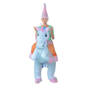 Disfraz Inflable de Unicornio Pegaso para Adultos Unisex, Disfraz de Mascota para Fiestas de Baile, Halloween, Disponible en Existencias - Product Image 4