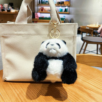 En gros : Porte-clés poupée en peluche animal, Pendentif de sac pour filles, Poupée de machine à griffes, Porte-clés panda en peluche mignon