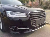 Kits de Parachoques Delanteros para Auto A8 S8, Kits de Carrocería Estilo S8 con Parrilla Negra para Audi A8 D4 PA 2015 2016 2017 2018