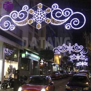 Artistic 2d Across Motif Led Decorative Lights For University Campus Christmas Festival Street Crossing Seasonal Event Decor - Product Image 4