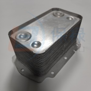 Daf Oil Cooler 1667565 Aluminum <b>Radiator</b> 230x105x120 For Duarmax Engine Replacement Part - Product Image 4