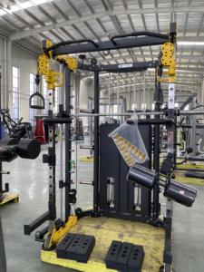 Équipement de fitness de salle de sport commercial personnalisé chargé de broches poulie de câble d'aviron de <span class=keywords><strong>barre</strong></span> en T entraîneur multifonctionnel <span class=keywords><strong>Smith</strong></span> <span class=keywords><strong>Machine</strong></span> à vendre - Product Image 5