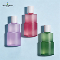 Flacon pompe vide en plastique format voyage pour cosmétiques, nettoyant visage, shampoing, sous-emballage, trousse de toilette 90ml