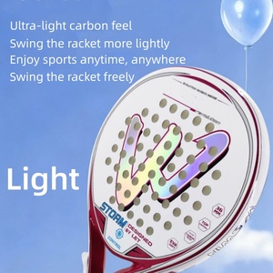 <span class=keywords><strong>Raquette</strong></span> <span class=keywords><strong>de</strong></span> <span class=keywords><strong>tennis</strong></span> personnalisable légère en fibre <span class=keywords><strong>de</strong></span> carbone pour femmes avec face <span class=keywords><strong>de</strong></span> 465x26cm et grip G2 pour le beach <span class=keywords><strong>tennis</strong></span> et le paddle <span class=keywords><strong>tennis</strong></span> - Product Image 6