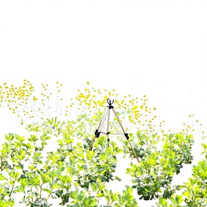 DareFish Arroseur de Jardin Automatique Rotatif en Plastique en Forme de Papillon pour l'<span class=keywords><strong>Arrosage</strong></span> des Toits et des Jardins - Product Image 2