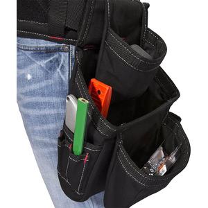 Heavy Duty Waterproof <b>Tool</b> Belt for Garden Electrical Carpenter Waist Electrical <b>Tool</b> <b>Bag</b> With Suspenders - Product Image 3