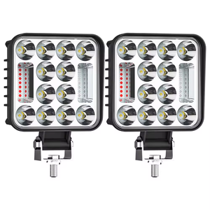 STARWING strobo 4 pollici 78W 26Led luce da lavoro per camion barca DC 9V-80V impermeabile <span class=keywords><strong>lampeggiante</strong></span> rosso/<span class=keywords><strong>blu</strong></span> con costante bianco brillante - Product Image 1