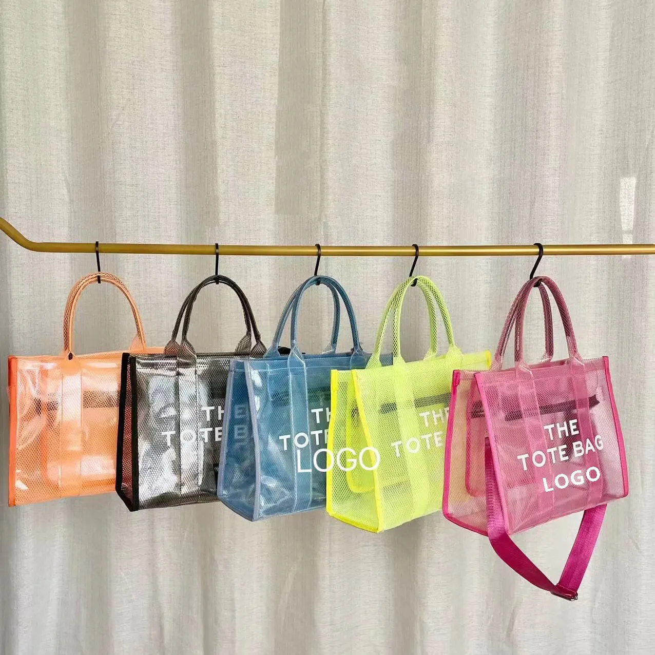 BM9288 Brand Marc Tote handbags New High Quality PVC Jelly Bag 2022 Online Shopping Large Capacity Womens Tote Bags Bags