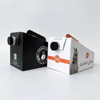 Conteneur aseptique à robinet pour café à emporter, boîte en carton pour boissons, thé, lait, emballage de restaurant, vente directe d'usine