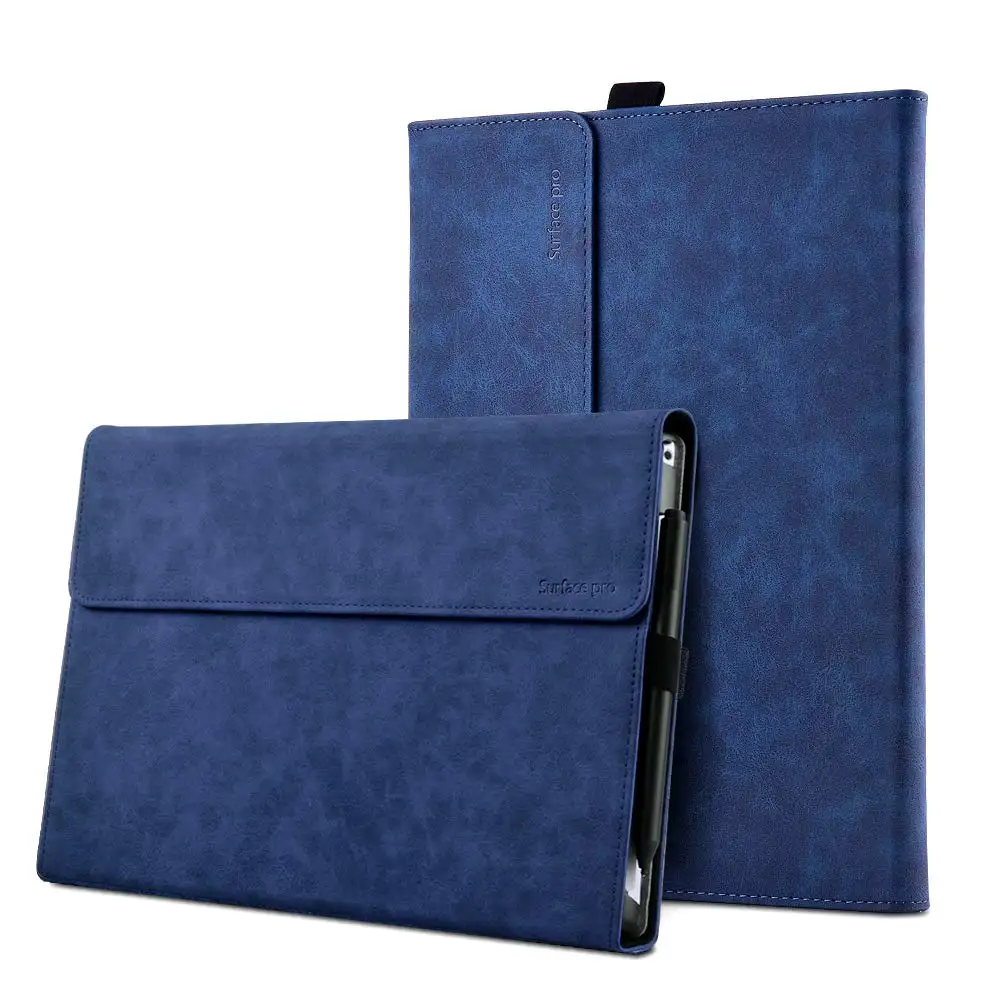 Tablet Sleeve Case for Microsoft Surface Pro 7 Plus 12.3 inch Folio Stand Case for Surface Pro 7 6 5 4 Keyboard Protective Cover