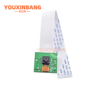 Cámara Raspberry Pi AF de 5MP OV5647 con Enfoque Automático 65 °   Módulo de cámara con interfaz de 15 pines para RPi 5 4B 3B+ 3B Zero 2 W