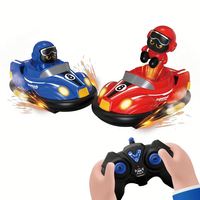 Nouvel ensemble de voitures tamponneuses télécommandées 2025 en gros – Jouet interactif de jeu de combat pour enfants – Mini voitures RC pour cadeau d'anniversaire
