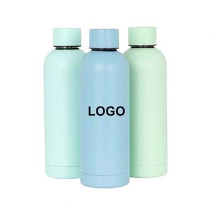 Siyj12 Customized Logo Wide Mouth Stainless Steel Double Wall Vacuum Private Label Custom Insulate <b>Water</b> <b>Bottle</b> - Product Image 1