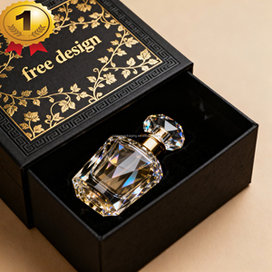 Custom Logo Luxury Book Shaped Eco-Friendly Cosmetic Perfume Packaging <b>Boxes</b> with UV Printing Elegant <b>Paper</b> Gift Box - Product Image 1