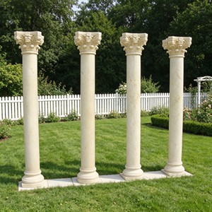 Prix de gros : Sculpture décorative moderne en pierre naturelle, <span class=keywords><strong>colonne</strong></span> romaine sculptée, design en marbre noir, pour escalier extérieur et <span class=keywords><strong>salon</strong></span> - Product Image 4