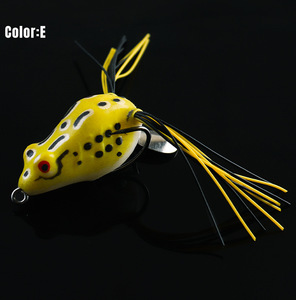 เหยื่อตก<span class=keywords><strong>ปลา</strong></span>แบบนิ่ม ทำจากโลหะและซิลิโคน รูปทรงกบ น้ำหนัก 5 กรัม 9 กรัม 13 กรัม 17.5 กรัม พร้อมตะขอเกี่ยว สำหรับตก<span class=keywords><strong>ปลา</strong></span>ในน้ำจืดและน้ำเค็ม - Product Image 4