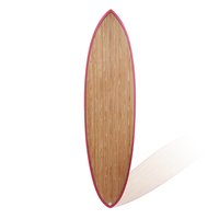 Planches de surf courtes Planche de surf en mousse EPS haute performance 6 '* 20.5 "* 2 2/5" Shortboard en bois