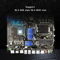 Carte mère HISWISER Intel B365 / H310 LGA 1151 Double canal DDR4 128 Go de RAM Intel I211 3 ports LAN POE Intégrés GTX 1650
