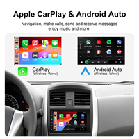 Ab Lager Verfügbar: Universelles 7-Zoll-Doppel-DIN Linux Carplay Android Auto Autoradio