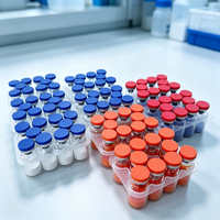 Tripeptide-1 de Cuivre à 99% de Pureté (GHK-Cu/AHK-Cu) CAS 49557-75-7, Poudre Lyophilisée de Peptide de Cuivre Bleu, Matière Première Cosmétique pour Soins de la Peau