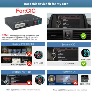 CCC CIC 3ชุด E90/E91/E92/E93ไร้สาย Apple <span class=keywords><strong>CarPlay</strong></span> แอนดรอยด์โมดูลถอดรหัสมัลติมีเดียสำหรับรถยนต์ชุดหน้าจอดั้งเดิม - Product Image 4