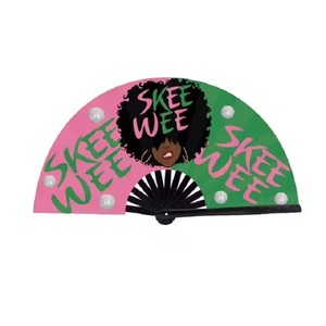 Abanicos de Mano Personalizados de Seda <span class=keywords><strong>y</strong></span> Bambú para Bodas, Abanicos Tradicionales Chinos al por Mayor, Abanicos Plegables Pequeños de Múltiples Colores para Festivales <span class=keywords><strong>y</strong></span> Eventos - Product Image 3