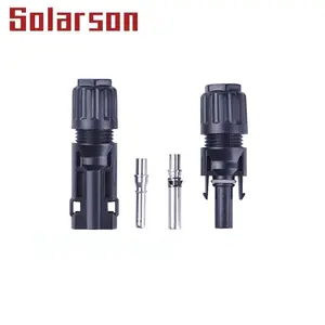 CE 1000VDC Solar PV Connector waterproof IP67 IP68 30A for 2.5mm2 4mm2 6mm2 solar cable of solar pv system