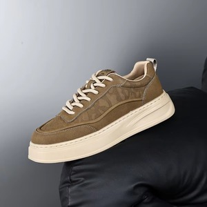 Nuevos Zapatos Casuales de Moda para Hombre, Estilo Slip-On, Acolchados, de Color Sólido, Versátiles para Uso Diario, con Suela Gruesa - Product Image 4
