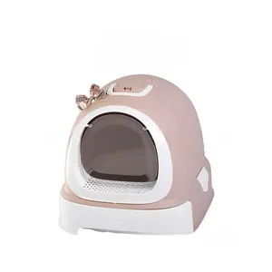 Caja de arena automática inteligente para gatos de alta calidad MMG, caja de arena grande de plástico con Material PP, cuidado limpio y conveniente para gatos - Product Image 1