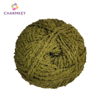 Loop Yarn Fancy Style NM1/2 Cotton Acrylic Nylon Blend Knitting Yarns for Hand Crochet