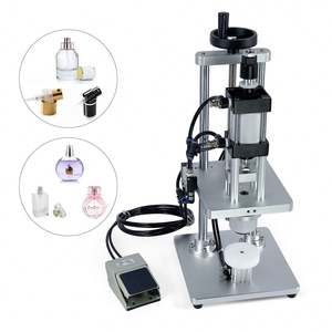 Máquina Selladora de Botellas de Vidrio Neumática Semiautomática de Escritorio, Máquina Tapadora Neumática para Perfumes Pequeños - Product Image 3