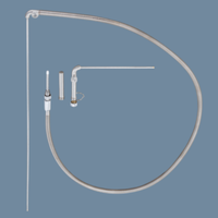 Tuyau flexible de haute qualité pour vide DN100 LHe, système de tuyau flexible cryogénique basse température pour gaz
