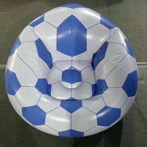 Fauteuil de basketball <span class=keywords><strong>gonflable</strong></span>, style pouf, thème sport et basketball orange pour se détendre - Product Image 5