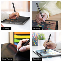 2024 nouveauté SD201 stylet en alliage d'aluminium noir pointe Fine longue durée de vie de la batterie Surface d'écriture Mobile Pro