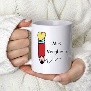 Simple C Handle Ceramic <b>Mug</b> Heat Transfer Blank Wholesale Custom Pattern LOGO - Product Image 2