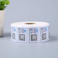 Adhésif de qualité supérieure personnalisé données variables aléatoires Code QR sérialiser séquentiel Qr code série étiquettes de codes à barres autocollant pour le stockage