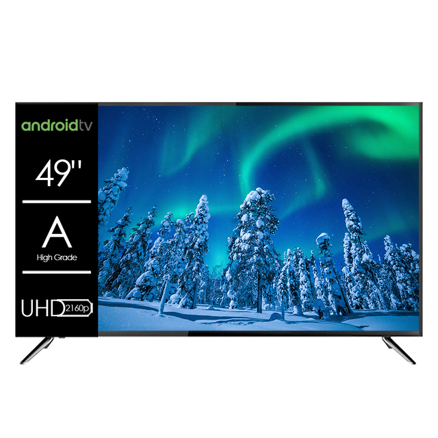 OEM Factory 4K Smart TV 49 50 55 65 75 85 Inch Flat Screen TV Ultra HD LED TV Television
