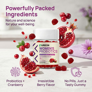 Gomitas Probióticas Pureon OEM/ODM <span class=keywords><strong>para</strong></span> Mujeres con Extracto de Arándano, 60 Gomitas, Favorecen una Digestión Saludable - Product Image 3